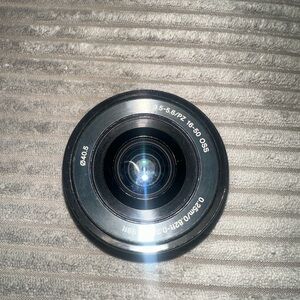 Sony Black Camera Lens